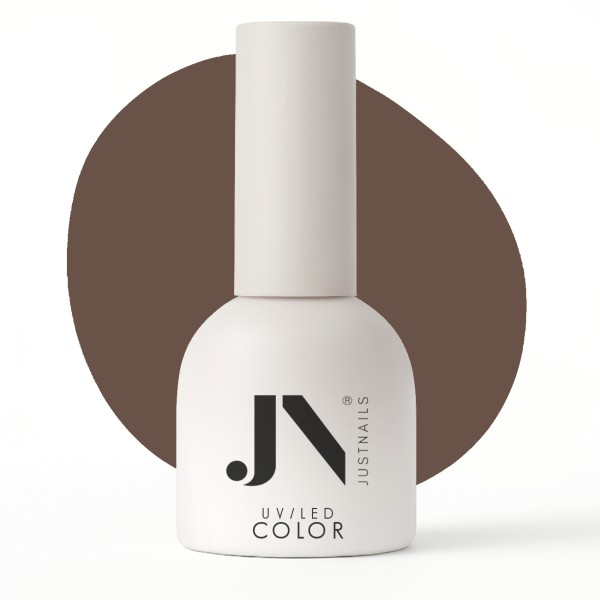 JUSTNAILS Gel Polish Color - WHISPERING OBSIDIAN - Shellac Soak-off