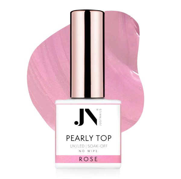 JUSTNAILS COTTON Top Finish no Wipe - Pink