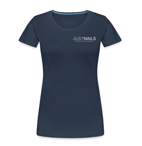 JUSTNAILS T-Shirt Premium Navy