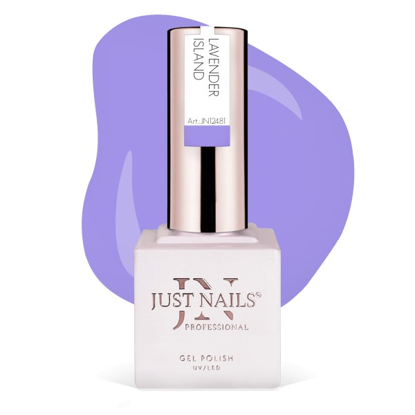 JUSTNAILS Gel Polish Color - LAVENDER ISLAND - Shellac Soak-off