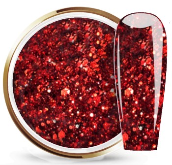 JUSTNAILS Glittergel Love me JUSTNAILS Glittergel Love me