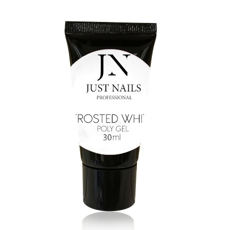 JUSTNAILS Polygel - Frosted White 30ml