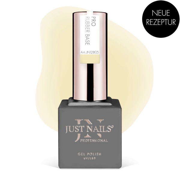 JUSTNAILS Pro Rubber Builder - RAYS OF SUNSHINE - Shellac Hybrid Soak-off