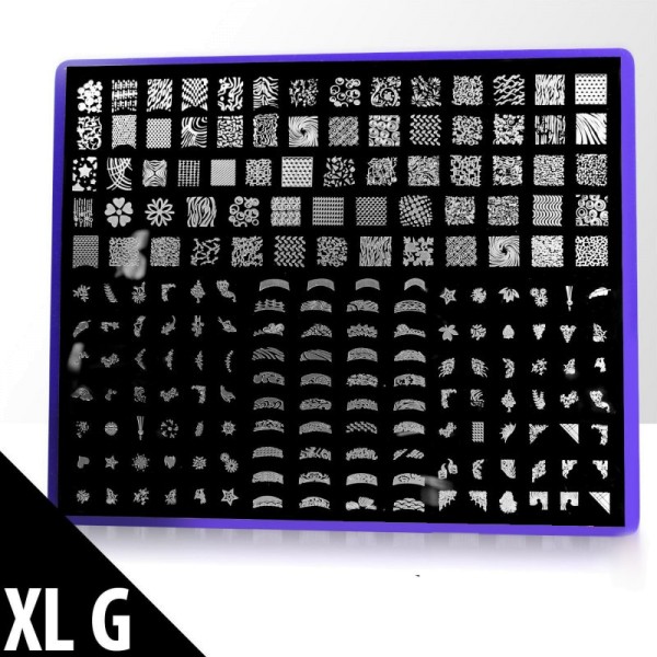 Stamping Schablone XXL (G)