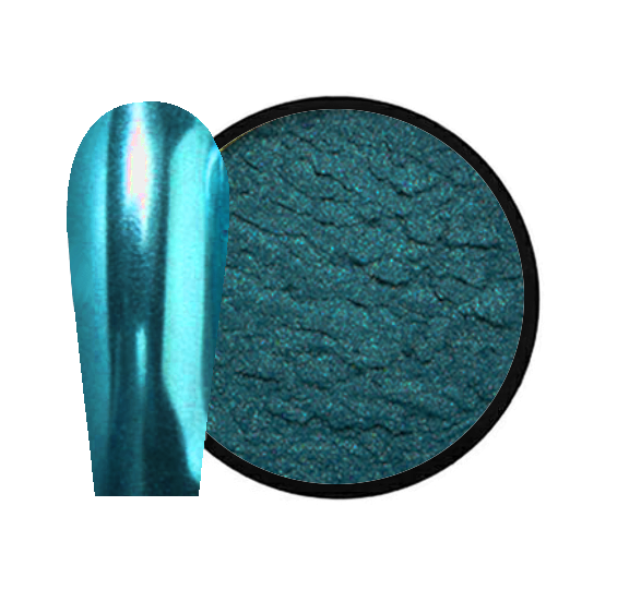JUSTNAILS Mirror-Glow Nagel Pigment - SKY LABIRINTH
