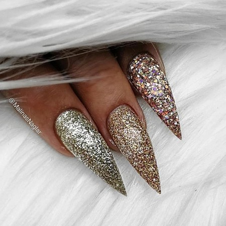 JUSTNAILS Farbgel Burly Sparkle