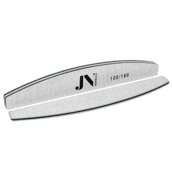 JUSTNAILS Feile PRO Zebra Halbmond 100/180 JUSTNAILS Feile PRO Zebra Halbmond 100/180