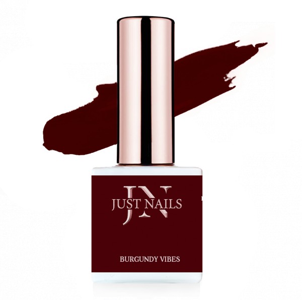 JUSTNAILS Flexi Colour - Burgundy Vibes - Polish Shellac Soak-off Gel 12ml