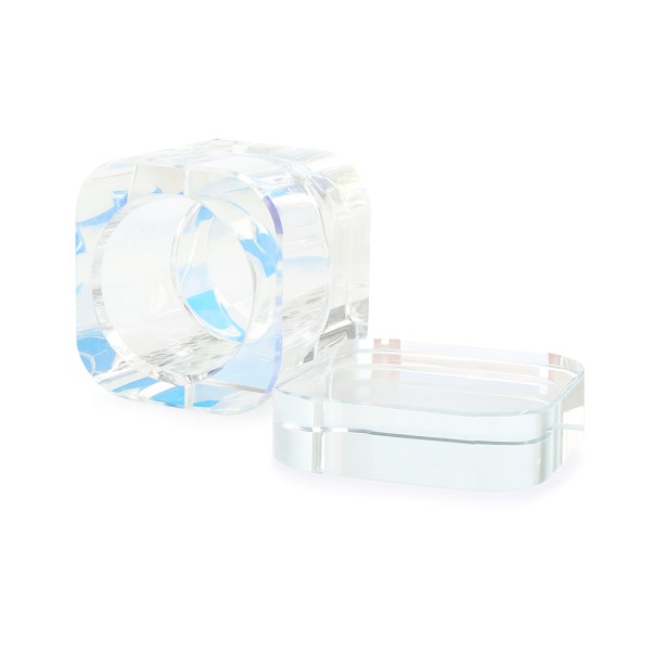 JUSTNAILS Design Dappen Dish Glas für Acryl Liquid