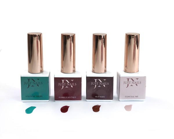 JUSTNAILS Flexi Colour - Heat Wave - Polish Shellac Soak-off Gel 12ml