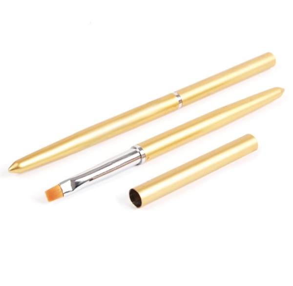 JUSTNAILS Pinsel Nylon Haar Gold Gr.6