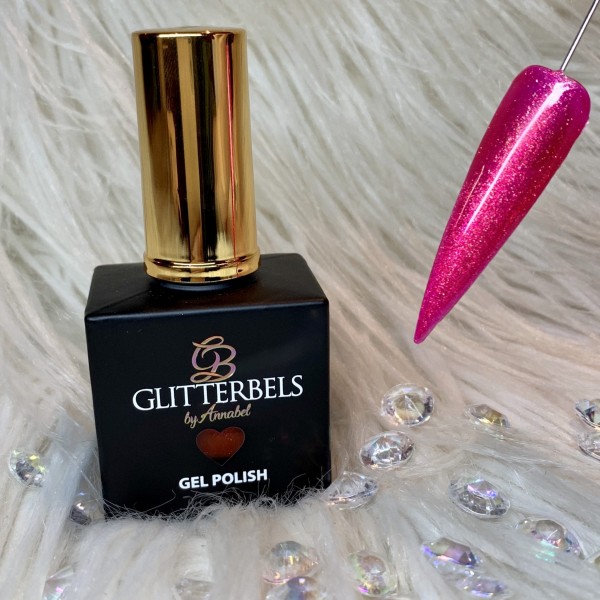 GLITTERBELS GEL Polish 17ml - Candy Gloss