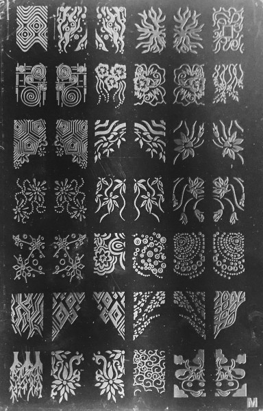 JUSTNAILS Stamping Schablone L (M)