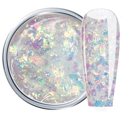 JUSTNAILS Glittergel Miracle Flakes